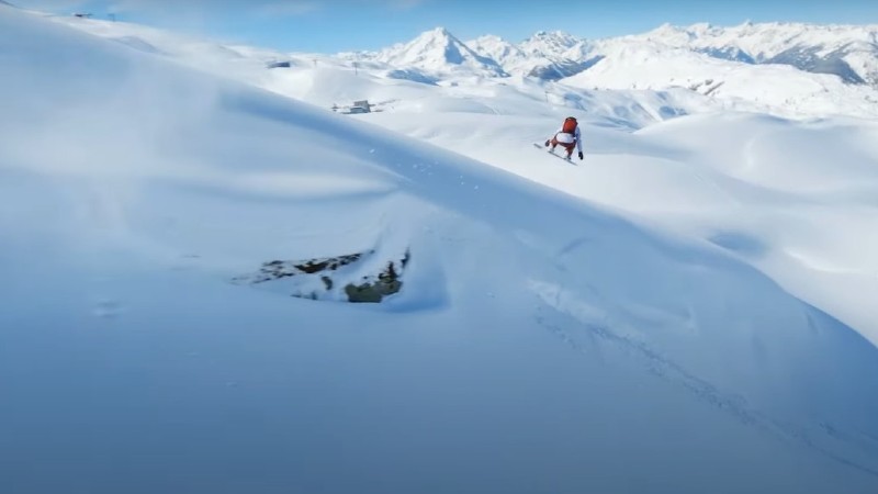 Snow session de Elias Elhardt y GoPro
