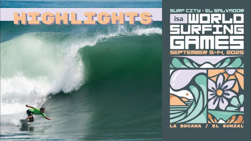 Highlights Día 1: Surf City El Salvador ISA World Surfing Games 2025