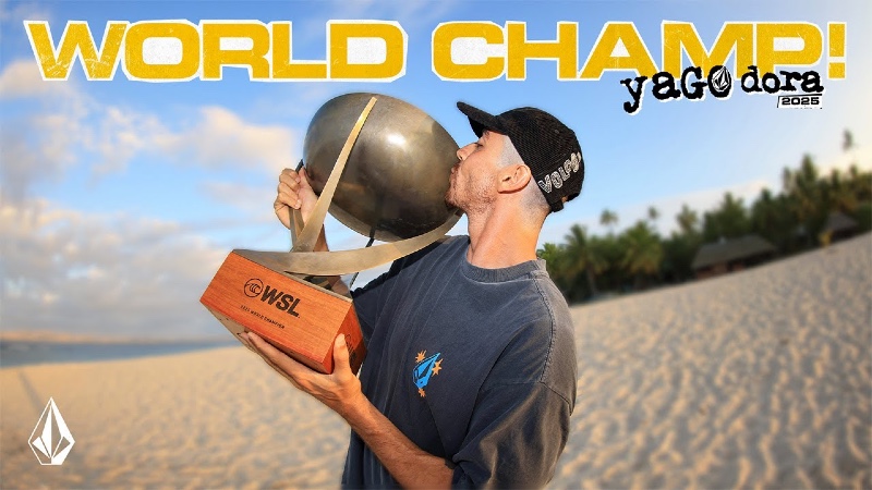 Volcom y una entrevista exclusiva con Yago Dora, campeón mundial de la WSL