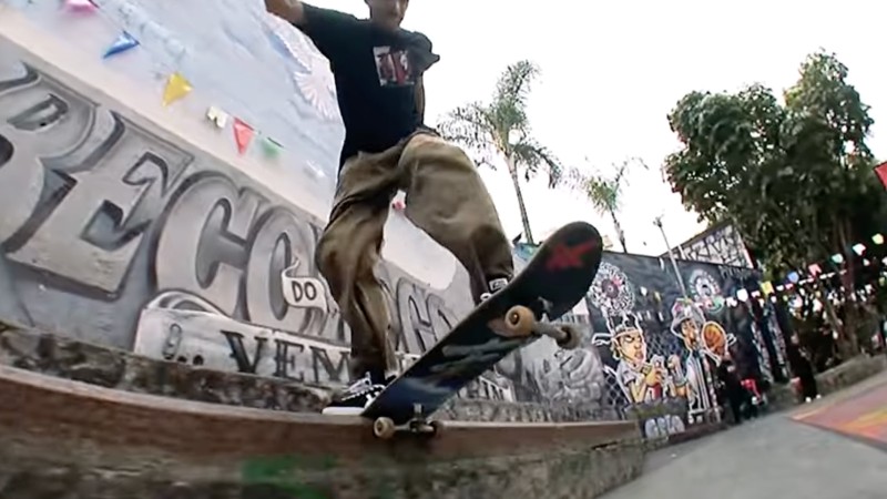 Skate session del team ASICS Brasil por las calles de San Pablo
